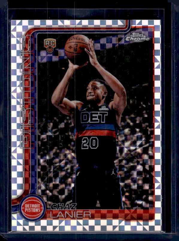 2025-26 Topps Chrome Update #188 Chaz Lanier X-Fractor