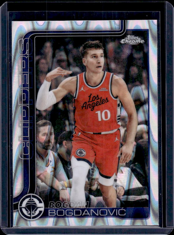 2025-26 Topps Chrome Update #92 Bogdan Bogdanović RayWave