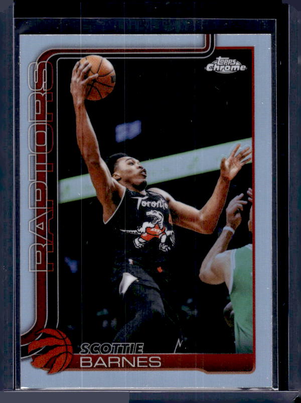 2025-26 Topps Chrome Update #47 Scottie Barnes Refractor