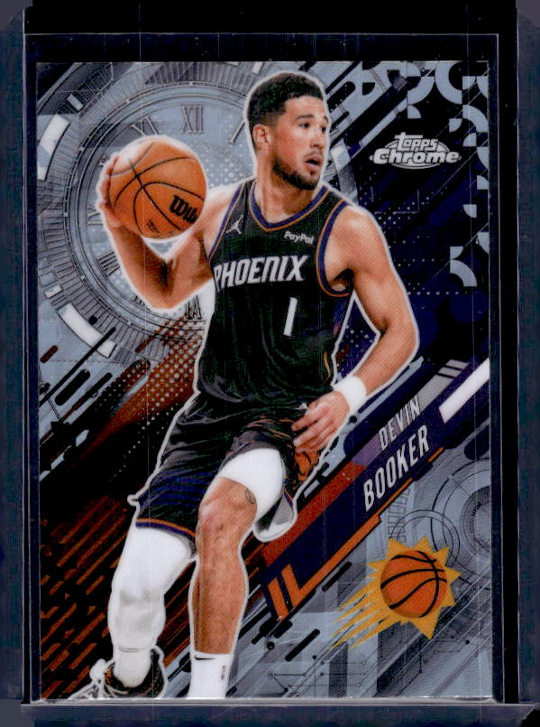 2025-26 Topps Chrome Update #GT-2 Devin Booker Go Time Refractor