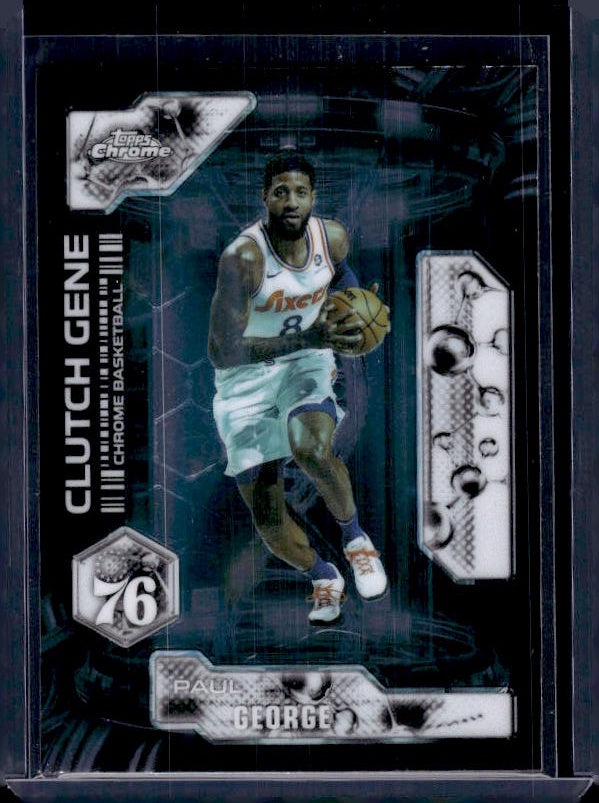 2025-26 Topps Chrome Update #CG-3 Paul George Clutch Gene