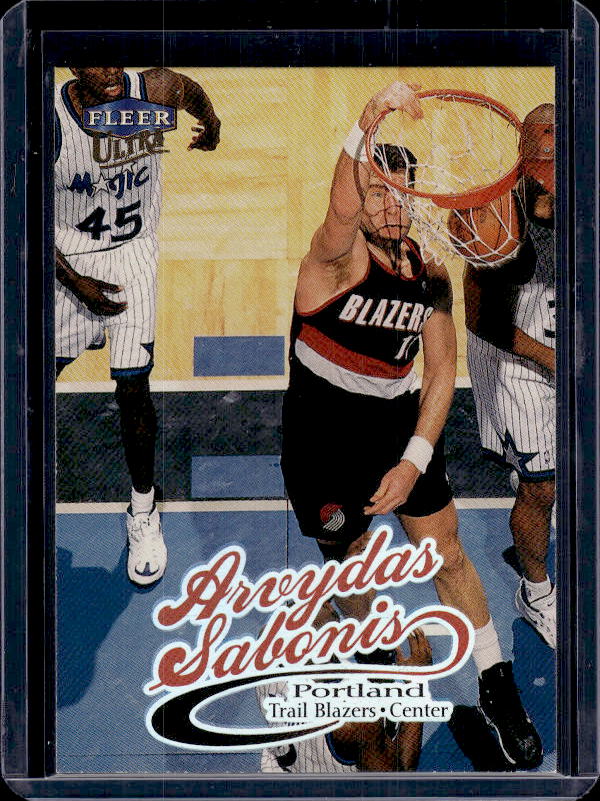 1998-99 Ultra #81 Arvydas Sabonis