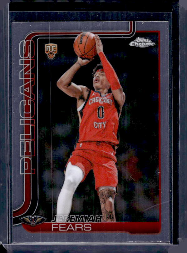 2025-26 Topps Chrome Update #157 Jeremiah Fears