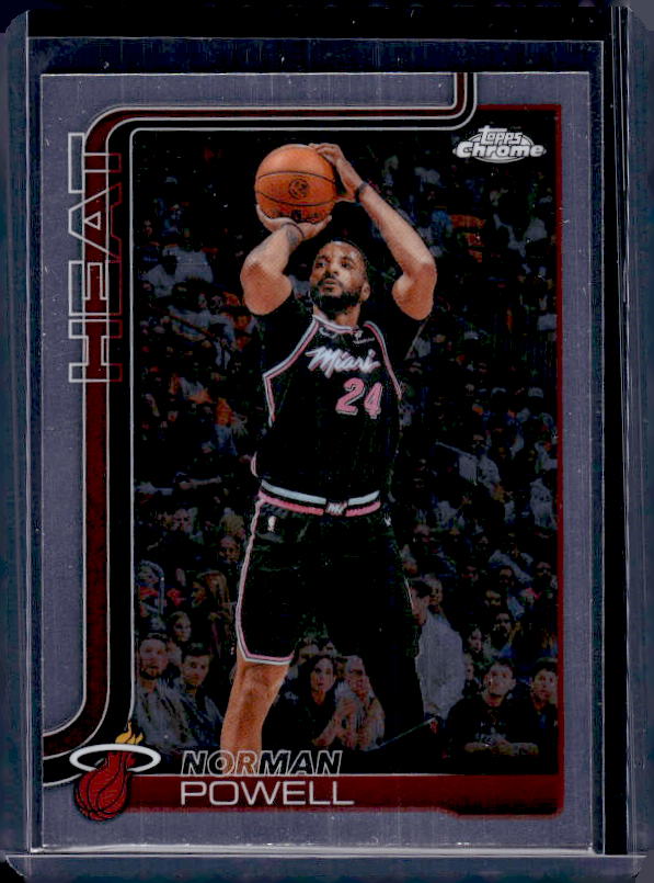 2025-26 Topps Chrome Update #58 Norman Powell