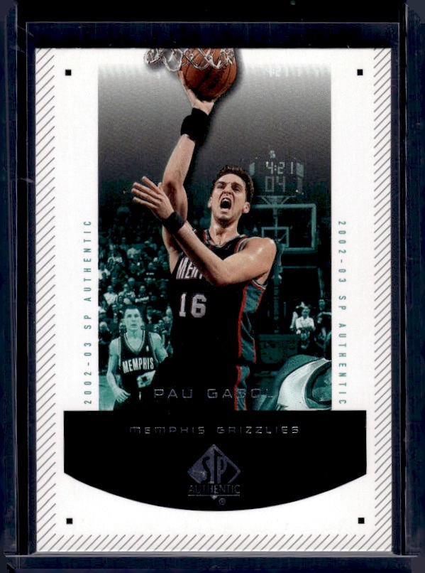 2002-03 SP Authentic #41 Pau Gasol