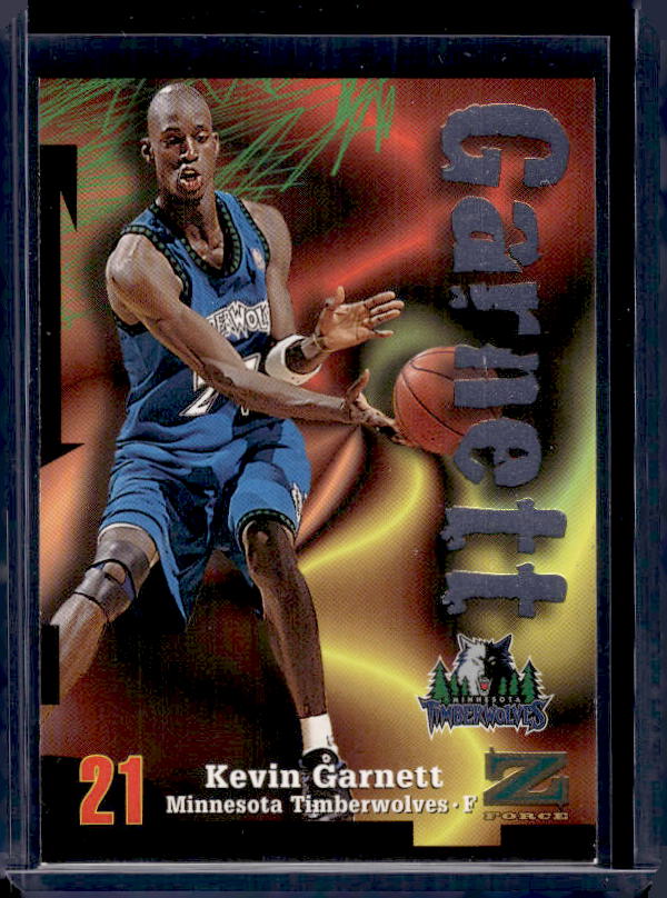 1997-98 SkyBox Z-Force #21 Kevin Garnett