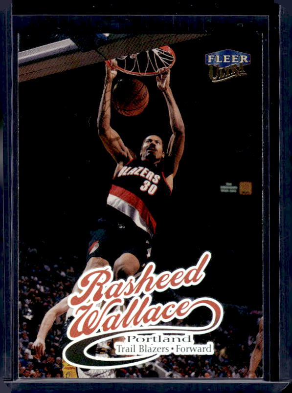 1998-99 Ultra #16 Rasheed Wallace