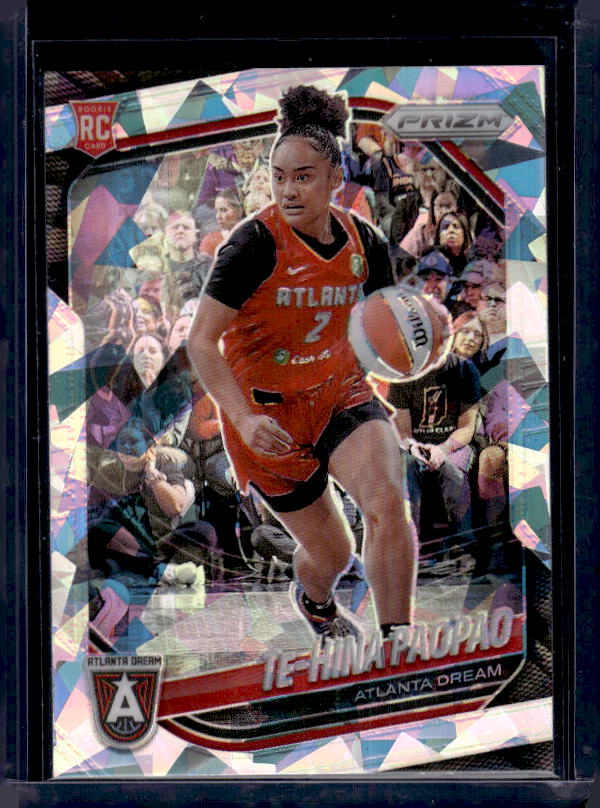 2025 Panini Prizm WNBA #61 Te-Hina Paopao Ice Prizms