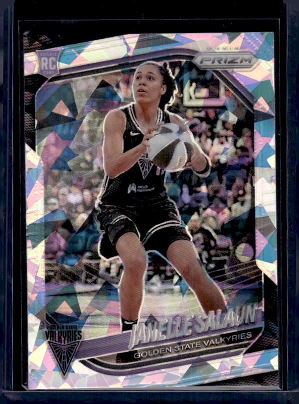 2025 Panini Prizm WNBA #20 Janelle Salaun Ice Prizms