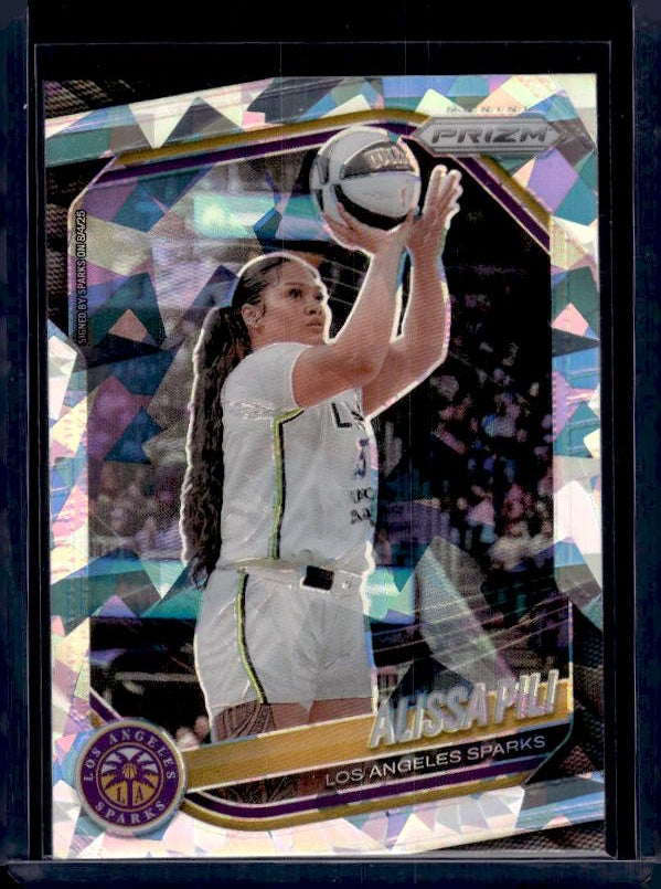 2025 Panini Prizm WNBA #78 Alissa Pili Ice Prizms