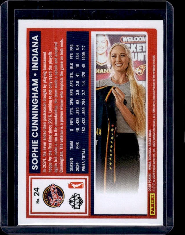 2025 Donruss WNBA #24 Sophie Cunningham