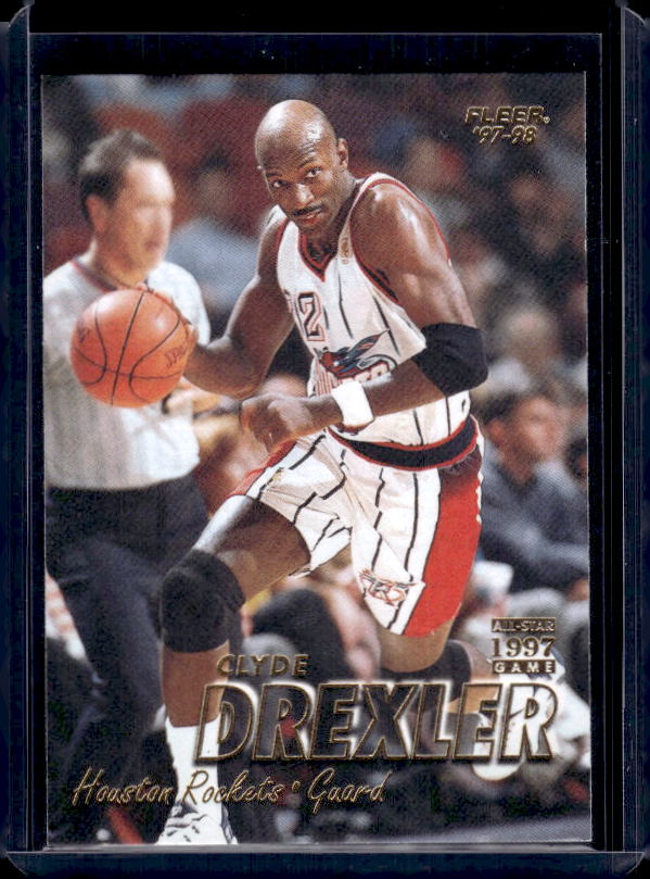1997-98 Fleer #22 Clyde Drexler