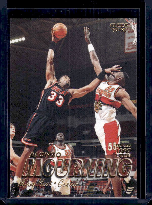 1997-98 Fleer #43 Alonzo Mourning