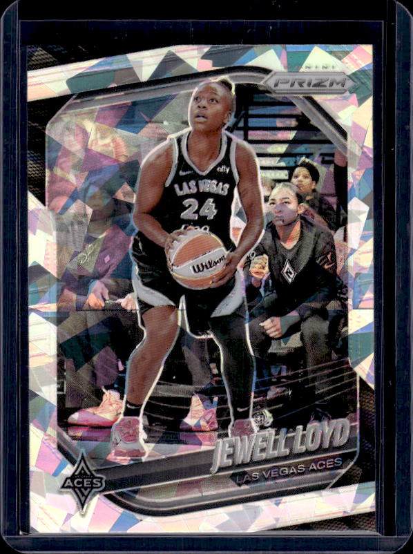 2025 Panini Prizm WNBA #57 Jewell Loyd Ice Prizms