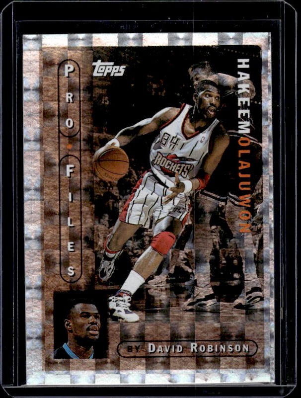 1996-97 Topps #PF-19 Hakeem Olajuwon ProFiles