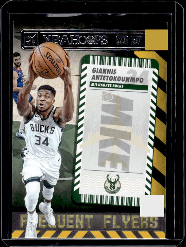 2021-22 Hoops Winter #2 Giannis Antetokounmpo Frequent Flyers