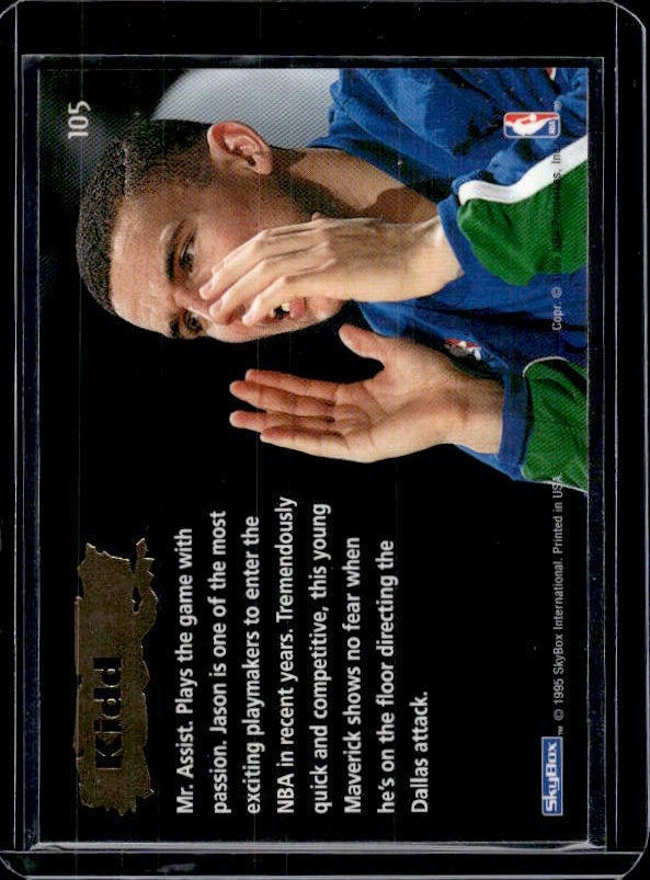 1994-95 SkyBox E-Motion #105 Jason Kidd