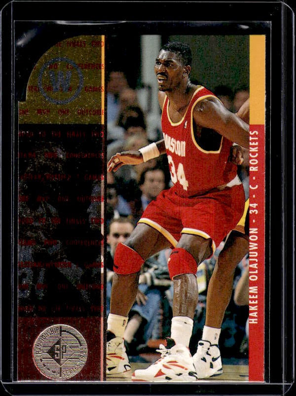 1994-95 SP Championship #10 Hakeem Olajuwon Die Cuts