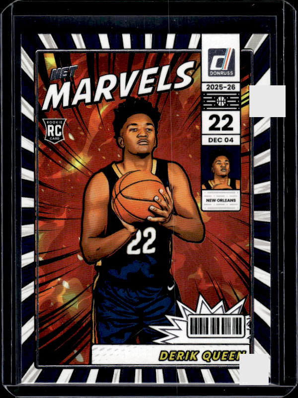2025-26 Donruss #2 Derik Queen Net Marvels