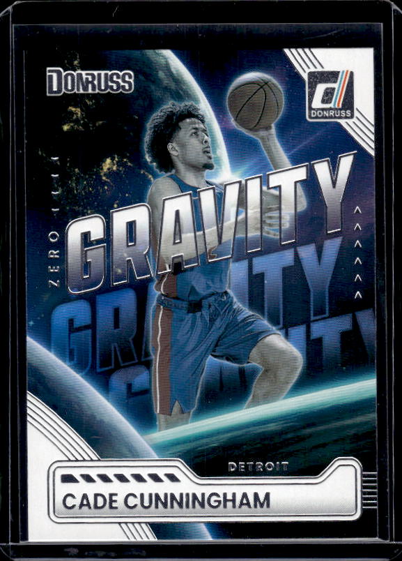 2025-26 Donruss #14 Cade Cunningham Zero Gravity