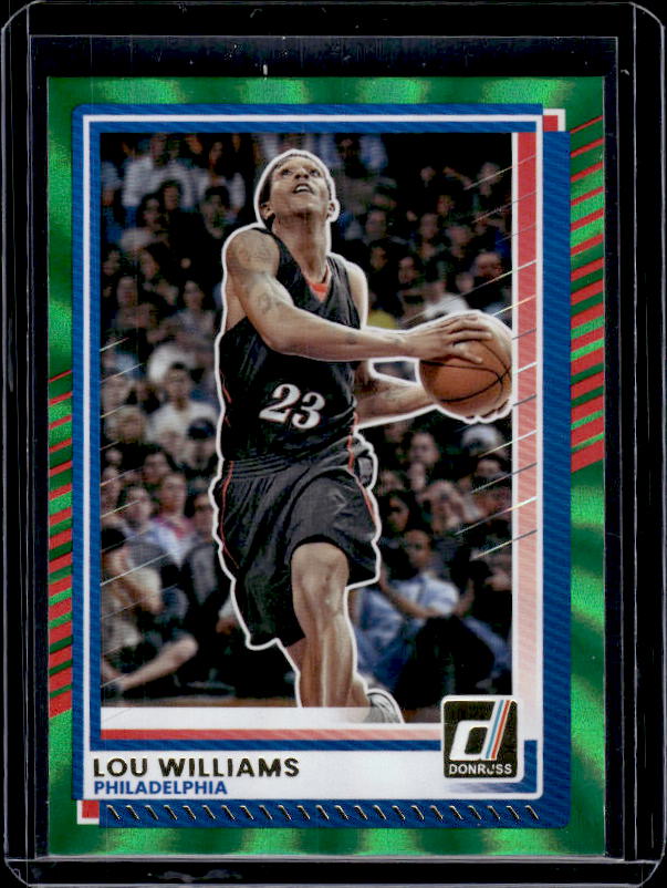 2025-26 Donruss #66 Lou Williams Holo Green Laser