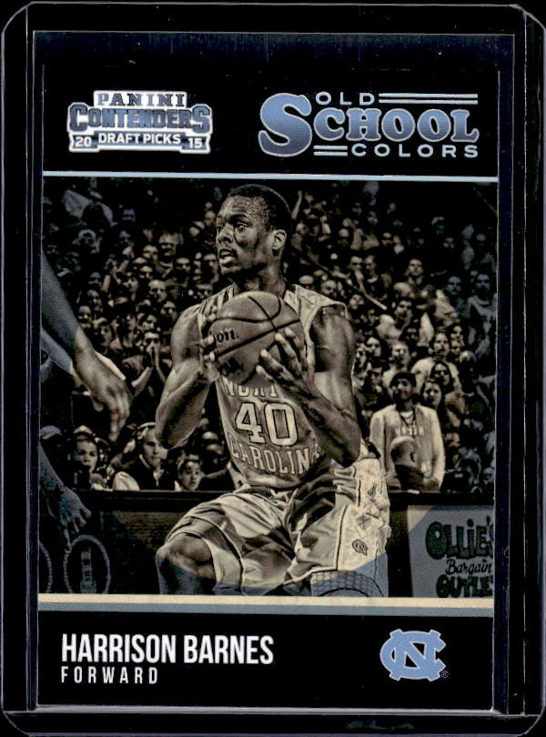 2015 Panini Contenders Draft Picks #48 Harrison Barnes Old School Colors