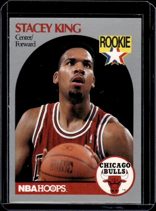 1990-91 Hoops #66 Stacey King