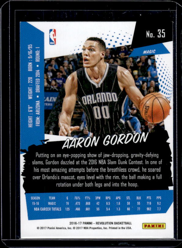 2016-17 Panini Revolution #35 Aaron Gordon