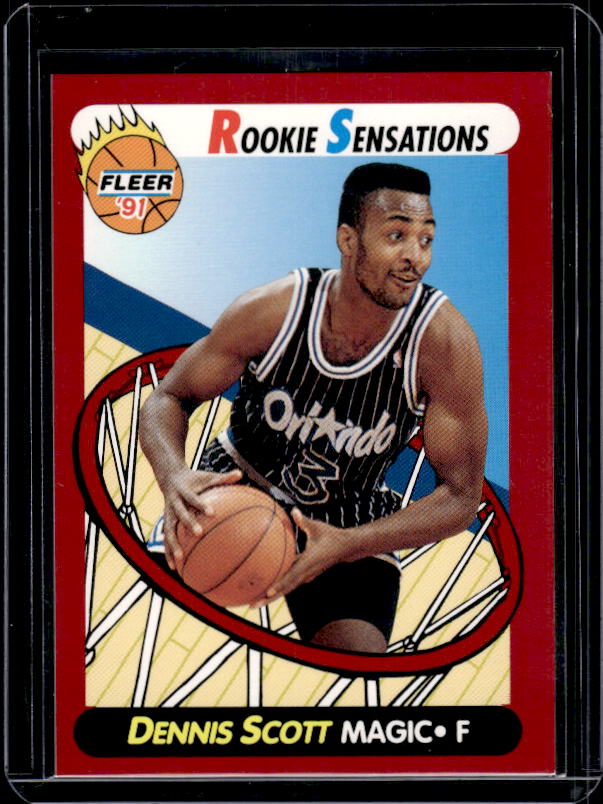 1991-92 Fleer #2 Dennis Scott Rookie Sensations