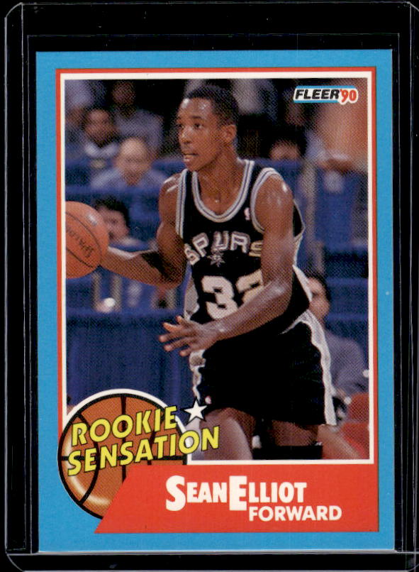 1990-91 Fleer #2 Sean Elliott Rookie Sensations