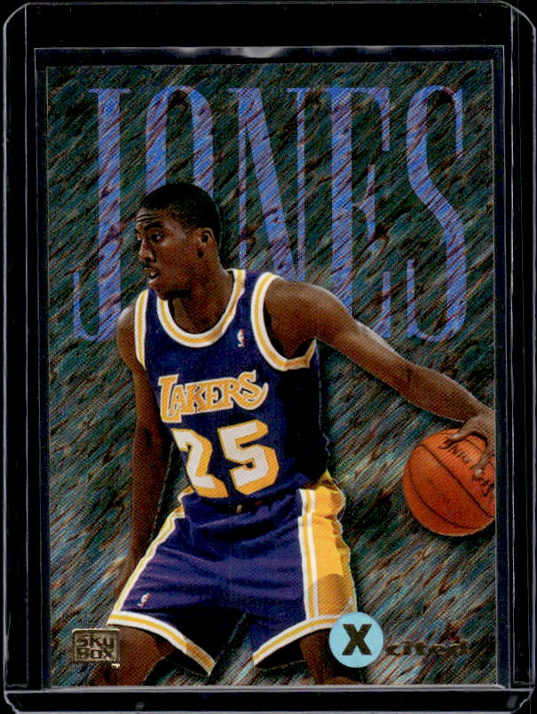 1994-95 SkyBox E-Motion #6 Eddie Jones Motion - X-Cited