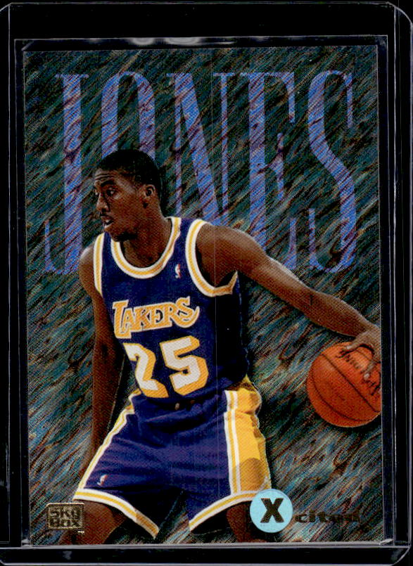 1994-95 SkyBox E-Motion #6 Eddie Jones Motion - X-Cited