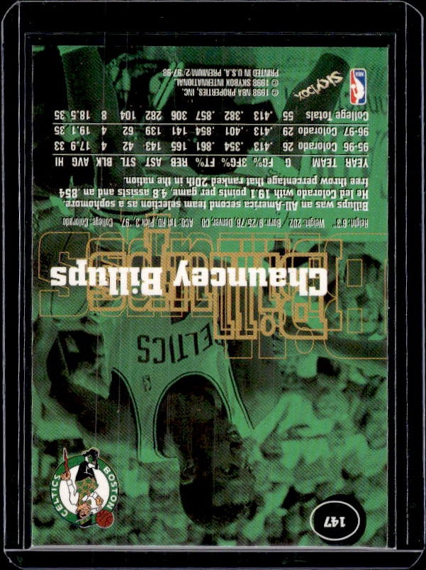 1997-98 SkyBox Premium #147 Chauncey Billups