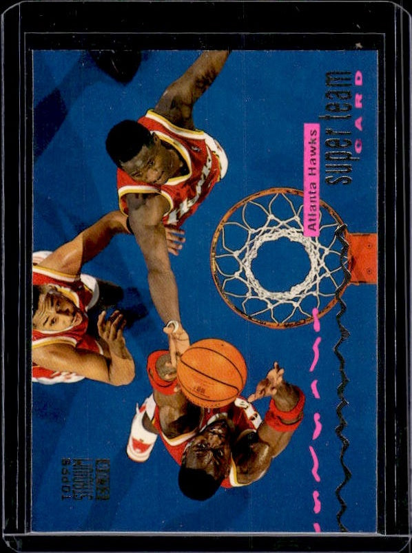 1993-94 Stadium Club #1 Atlanta Hawks Super Teams