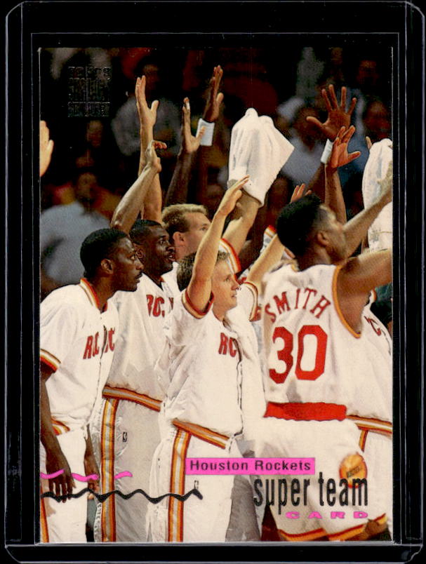 1993-94 Stadium Club #10 Houston Rockets Super Teams