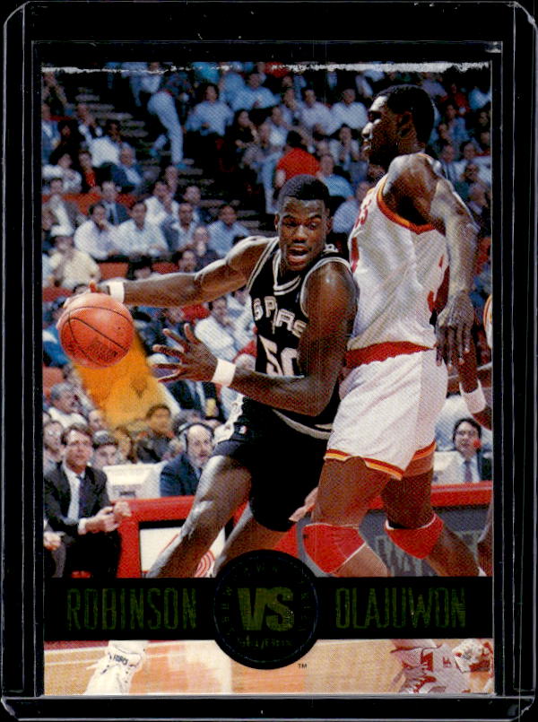 1993-94 SkyBox Premium #SS5 David Robinson / Hakeem Olajuwon Showdown Series