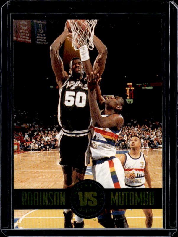 1993-94 SkyBox Premium #SS6 David Robinson / Dikembe Mutombo Showdown Series
