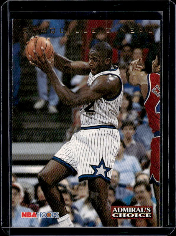 1993-94 Hoops #AC4 Shaquille O'Neal Admiral's Choice