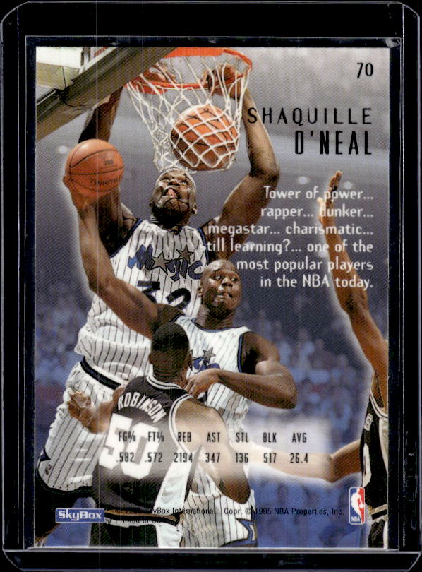 1994-95 SkyBox E-Motion #70 Shaquille O'Neal