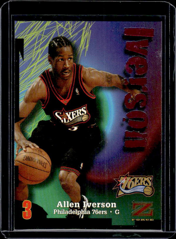 1997-98 SkyBox Z-Force #150 Allen Iverson