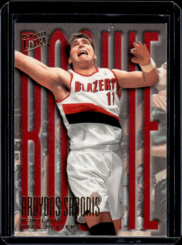 1995-96 Ultra #287 Arvydas Sabonis