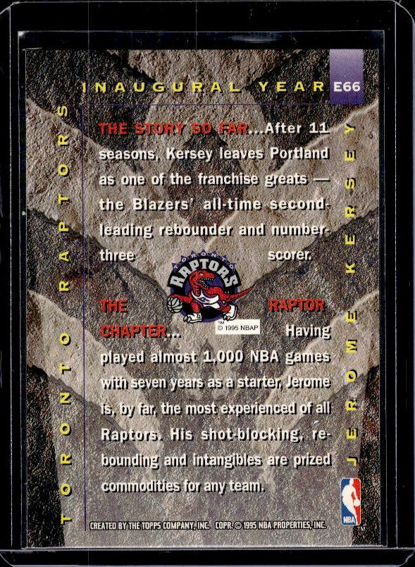 1995-96 Stadium Club #E66 Jerome Kersey