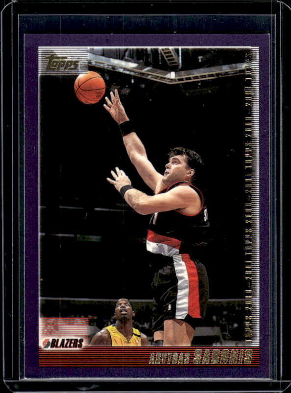 2000-01 Topps #41 Arvydas Sabonis