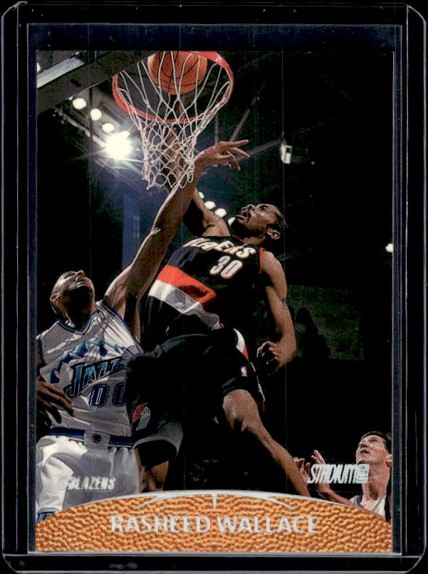 1999-00 Stadium Club #PP5 Rasheed Wallace Pre-Production