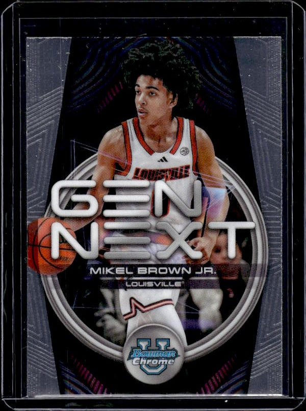 2025-26 Bowman #GN-11 Mikel Brown Jr. Gen Next