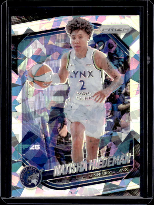 2025 Panini Prizm WNBA #53 Natisha Hiedeman Ice Prizms