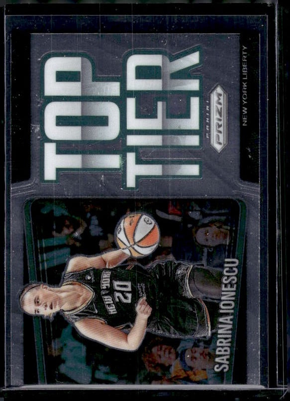 2025 Panini Prizm WNBA #14 Sabrina Ionescu Top Tier
