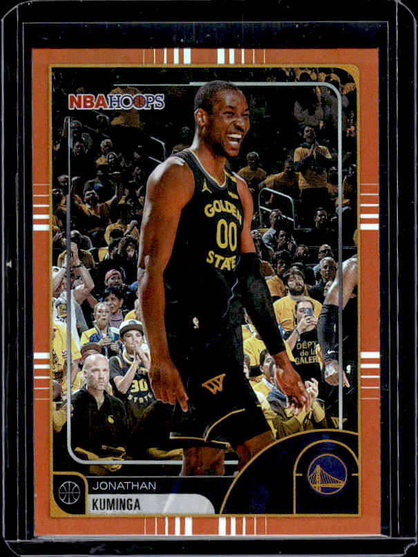 2025-26 Hoops #206 Jonathan Kuminga Orange Hoops