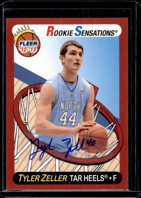 2012-13 Fleer Retro #55 Tyler Zeller Autographs