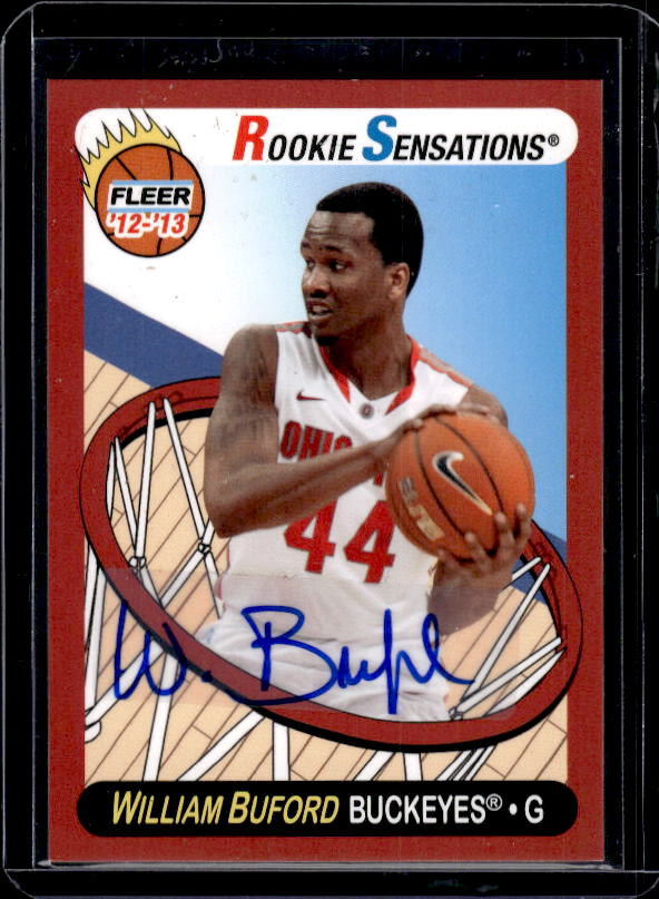 2012-13 Fleer Retro #74 William Buford Autographs